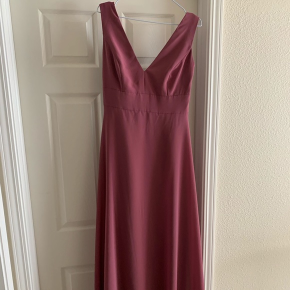 Bridesmaids Dress English Rose (Mauve) - Picture 4 of 7